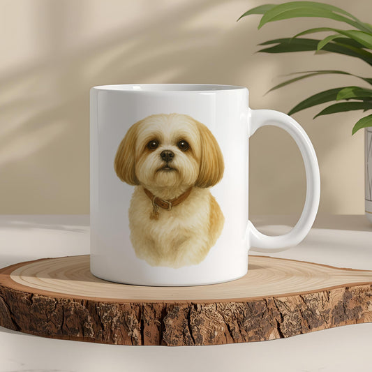 Kişiye Özel Evcil Hayvan Kupası - Sevimli Evcil Hayvan Beyaz Kupa Bardak - Evcil Hayvan Hediyesi