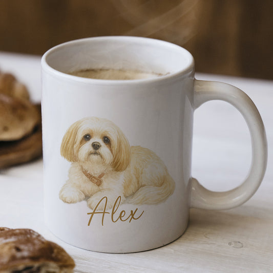 Kişiye Özel Evcil Hayvan Kupası - Sevimli Evcil Hayvan Beyaz Kupa Bardak - Evcil Hayvan Hediyesi