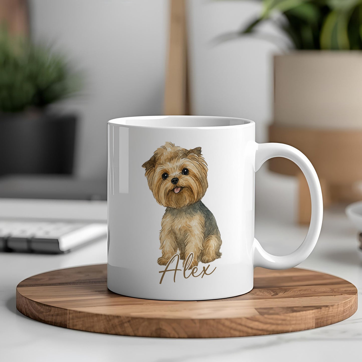 Kişiye Özel Evcil Hayvan Kupası - Sevimli Evcil Hayvan Beyaz Kupa Bardak - Evcil Hayvan Hediyesi