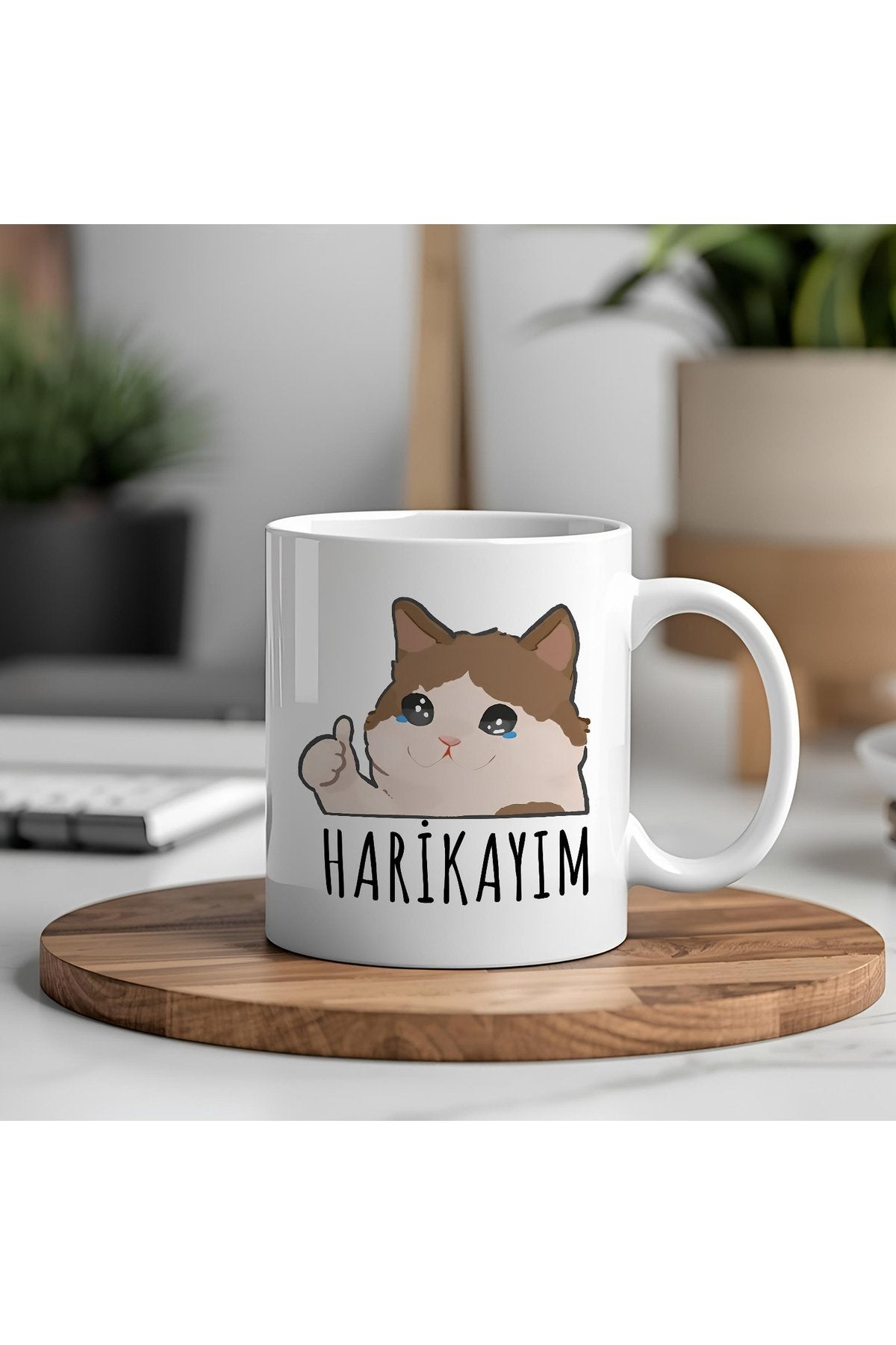 Harikayım Yazılı Komik Kupa Bardak – Komik Yazılı Bardak, Eğlenceli Kupa Bardak