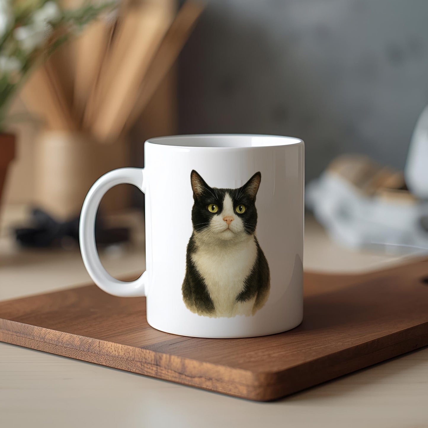 Kişiye Özel Evcil Hayvan Kupası - Sevimli Evcil Hayvan Beyaz Kupa Bardak - Evcil Hayvan Hediyesi