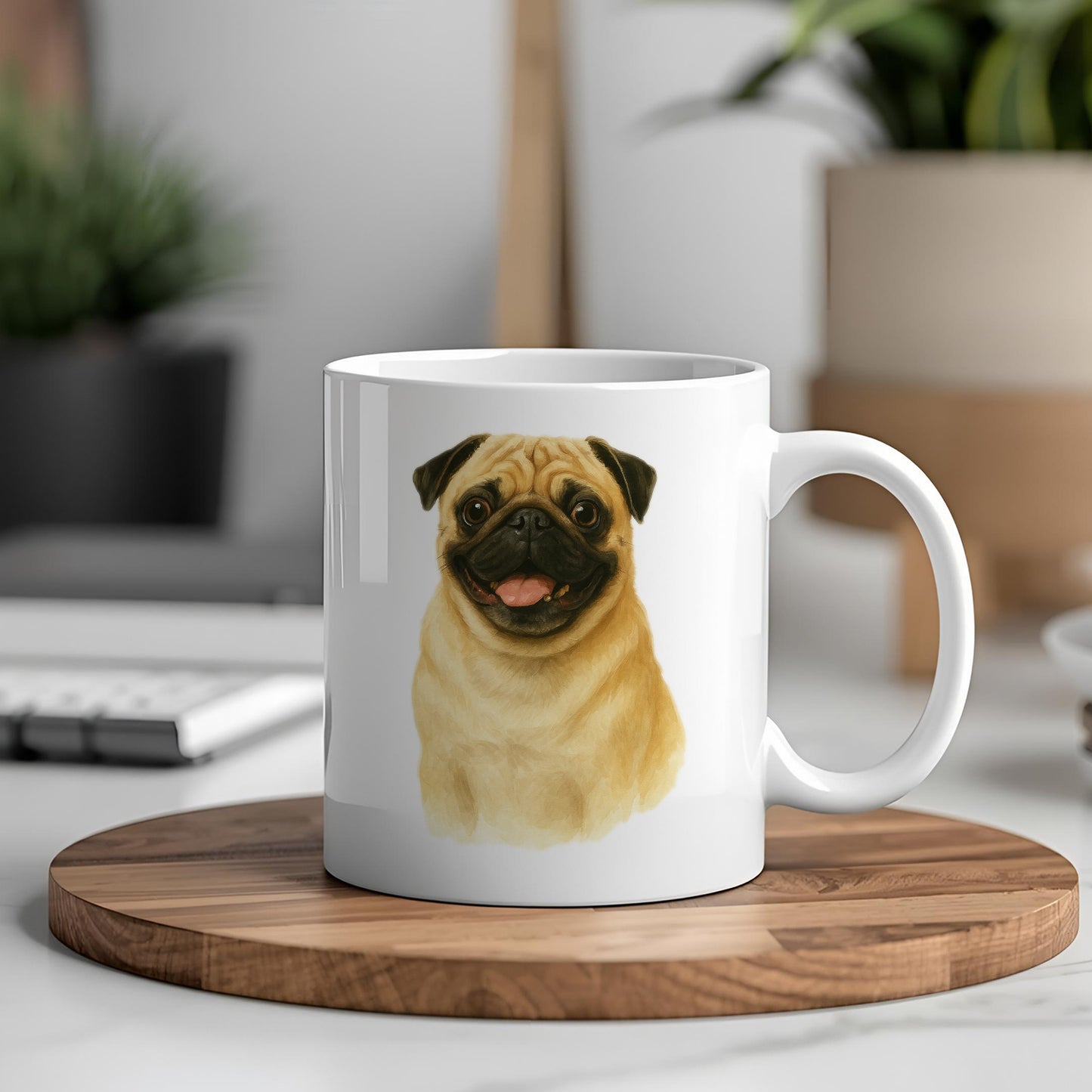 Kişiye Özel Evcil Hayvan Kupası - Sevimli Evcil Hayvan Beyaz Kupa Bardak - Evcil Hayvan Hediyesi