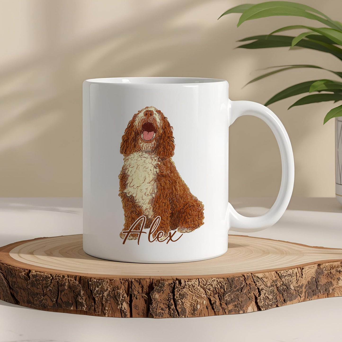 Kişiye Özel Evcil Hayvan Kupası - Sevimli Evcil Hayvan Beyaz Kupa Bardak - Evcil Hayvan Hediyesi