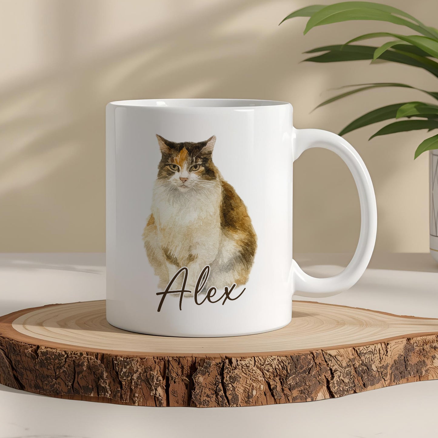 Kişiye Özel Evcil Hayvan Kupası - Sevimli Evcil Hayvan Beyaz Kupa Bardak - Evcil Hayvan Hediyesi