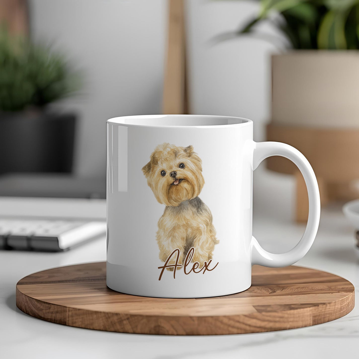 Kişiye Özel Evcil Hayvan Kupası - Sevimli Evcil Hayvan Beyaz Kupa Bardak - Evcil Hayvan Hediyesi