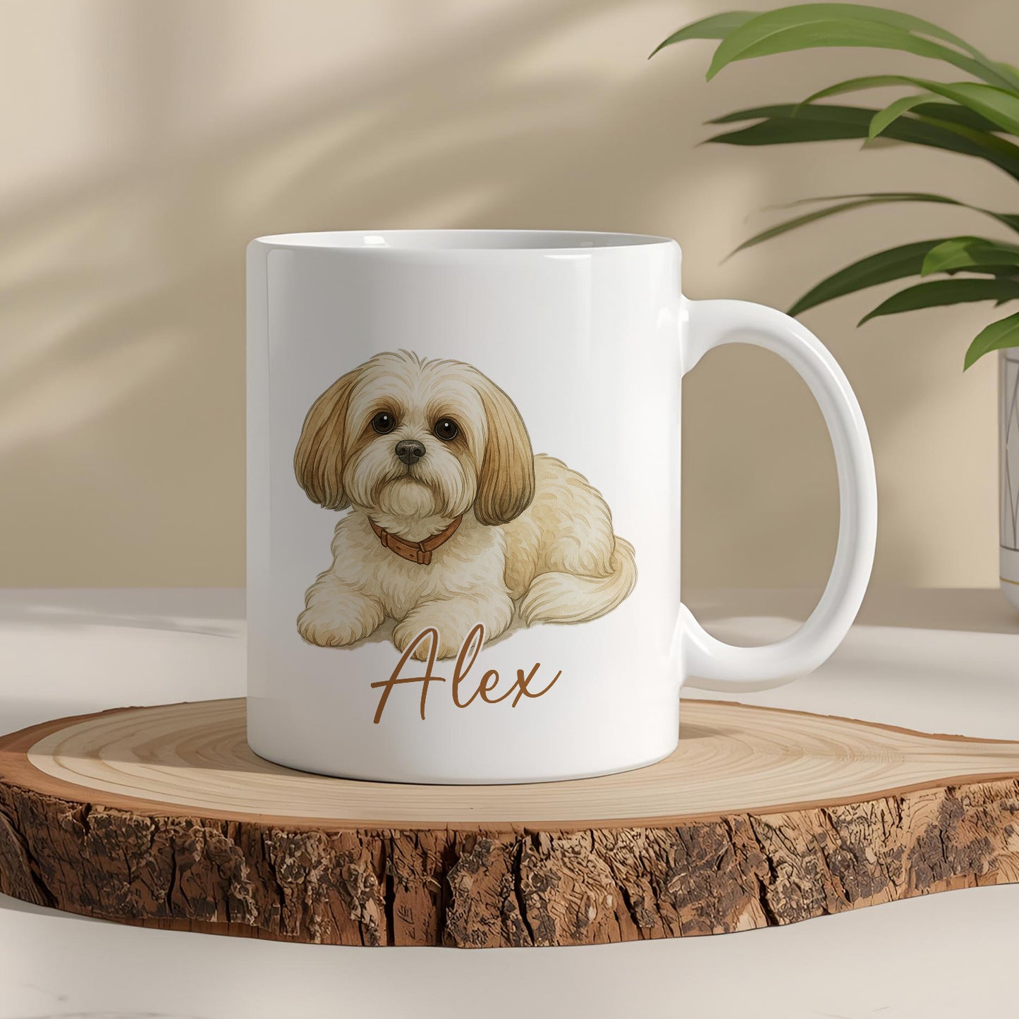 Kişiye Özel Evcil Hayvan Kupası - Sevimli Evcil Hayvan Beyaz Kupa Bardak - Evcil Hayvan Hediyesi