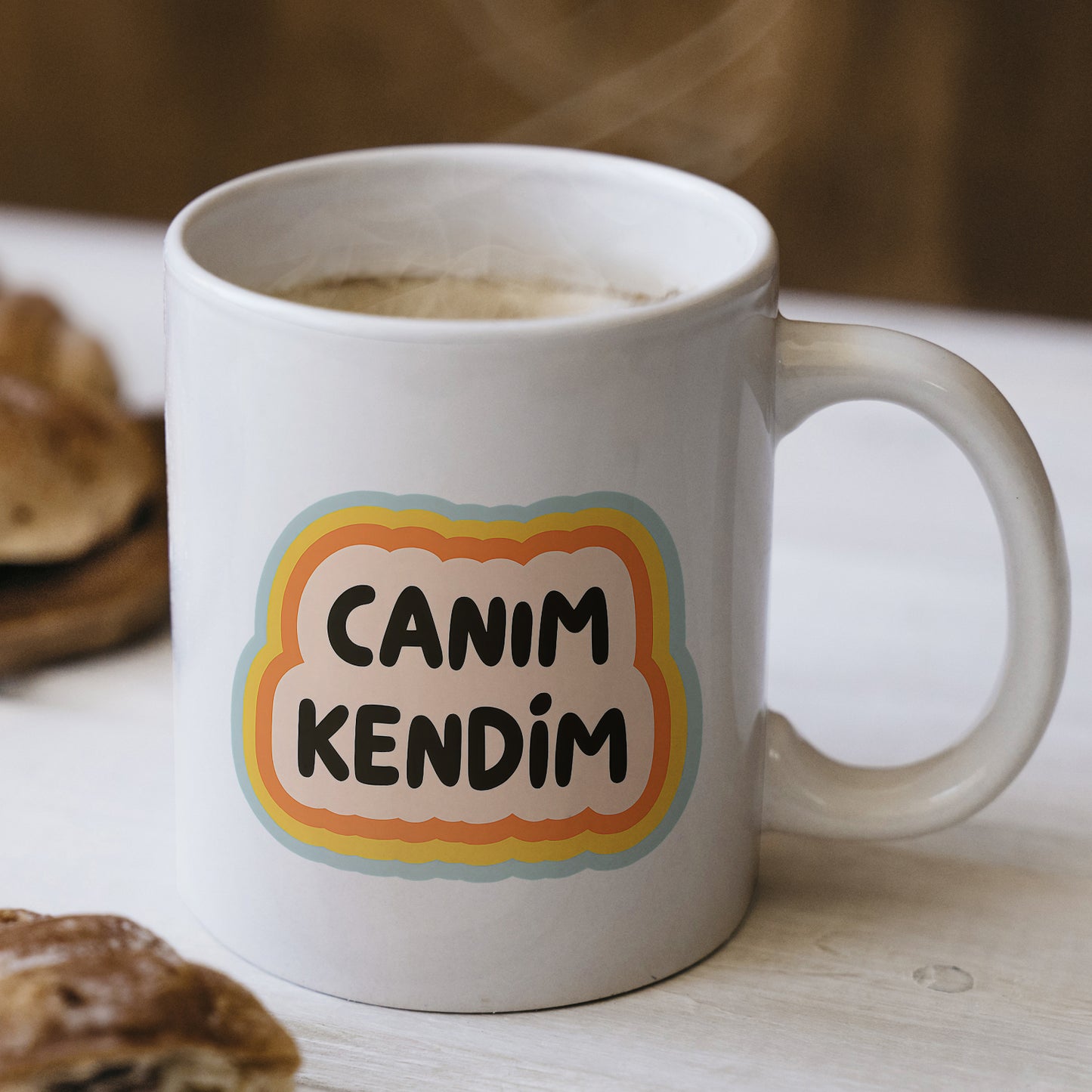 Canım Kendim Yazılı Komik Kupa Bardak – Komik Yazılı Bardak, Eğlenceli Kupa Bardak