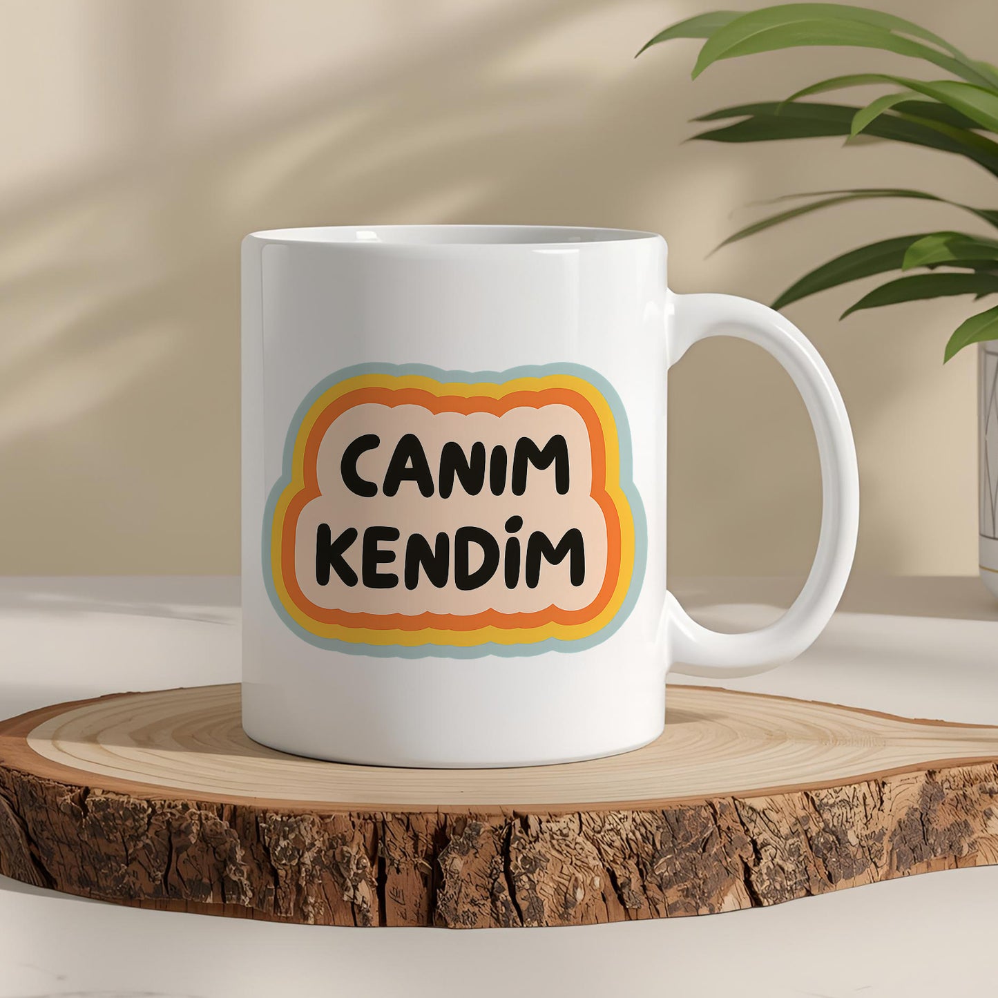 Canım Kendim Yazılı Komik Kupa Bardak – Komik Yazılı Bardak, Eğlenceli Kupa Bardak