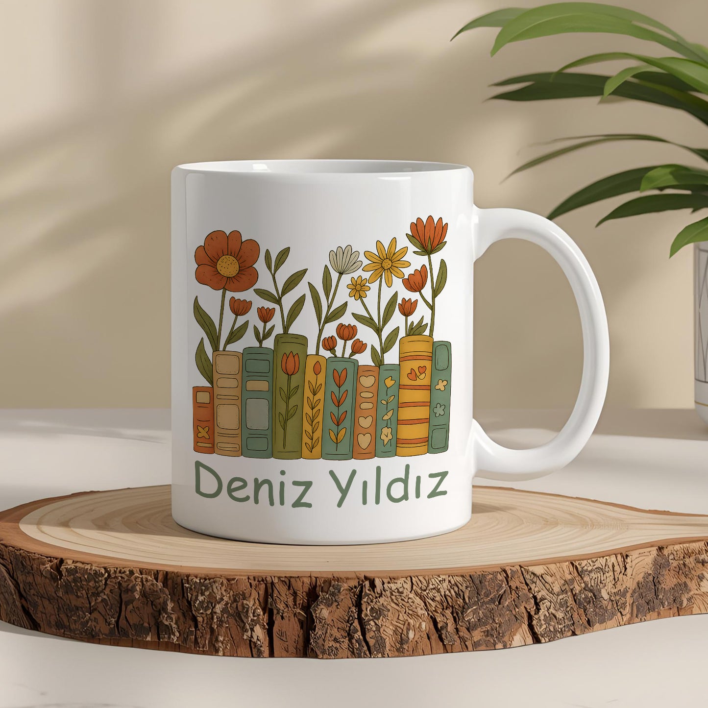 İsimli Öğretmenler Günü Tasarımlı Beyaz Kupa Bardak, Öğretmenler Günü Hediyesi, Kişiye Özel Bardak