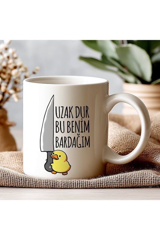 Bu Benim Bardağım Yazılı Komik Kupa Bardak – Komik Yazılı Bardak, Eğlenceli Kupa Bardak