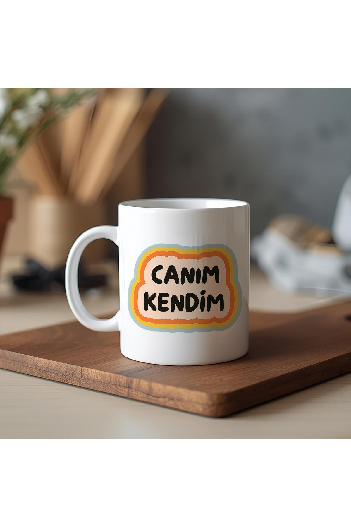Canım Kendim Yazılı Komik Kupa Bardak – Komik Yazılı Bardak, Eğlenceli Kupa Bardak
