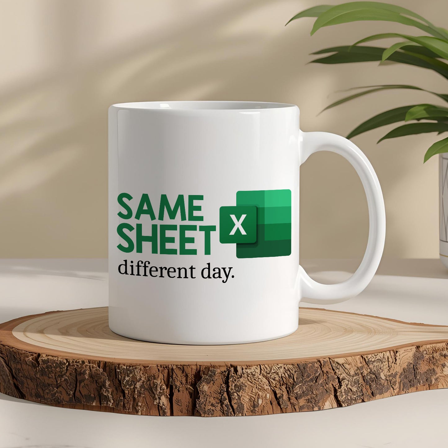 Same Sheet Yazılı Komik Excel Kupa Bardak – Komik Yazılı Bardak, Ofis ve Arkadaş Hediyesi