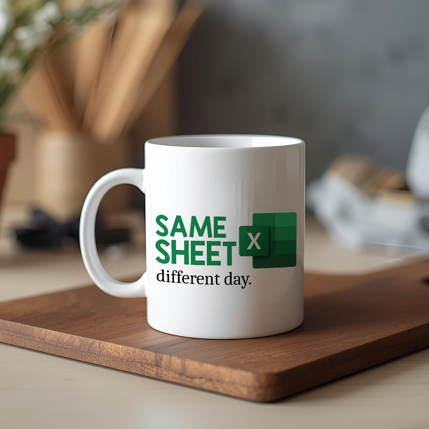 Same Sheet Yazılı Komik Excel Kupa Bardak – Komik Yazılı Bardak, Ofis ve Arkadaş Hediyesi